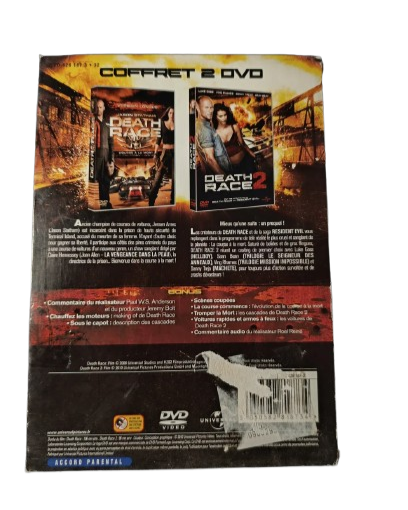 Coffret 2 DVD Death Race