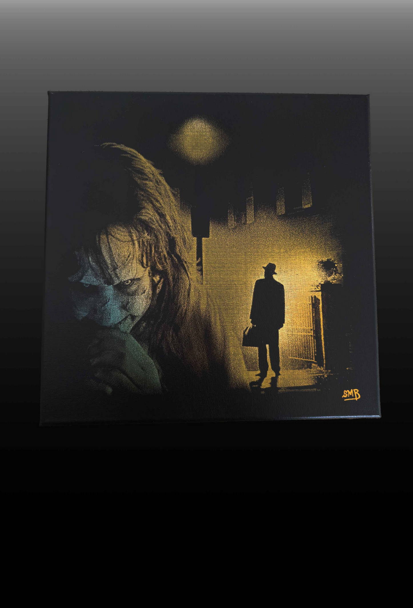 Toile L'Exorciste 30x30 cm