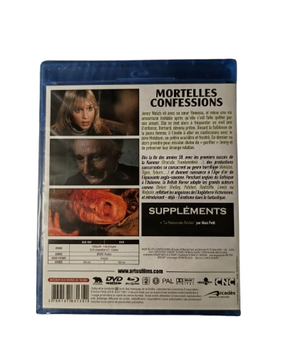 Mortelles Confessions en Blu-ray Disc