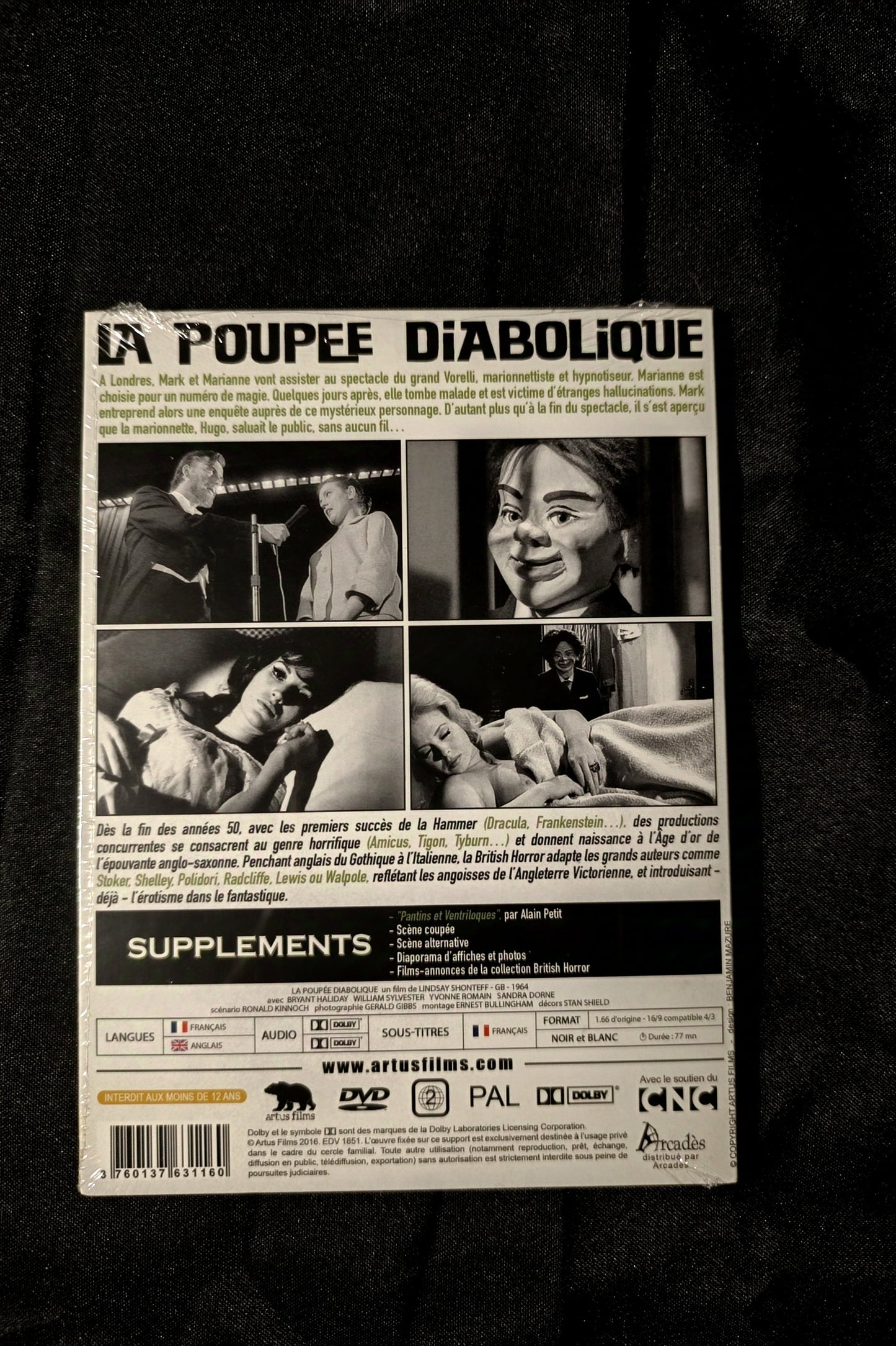 DVD La poupée diabolique