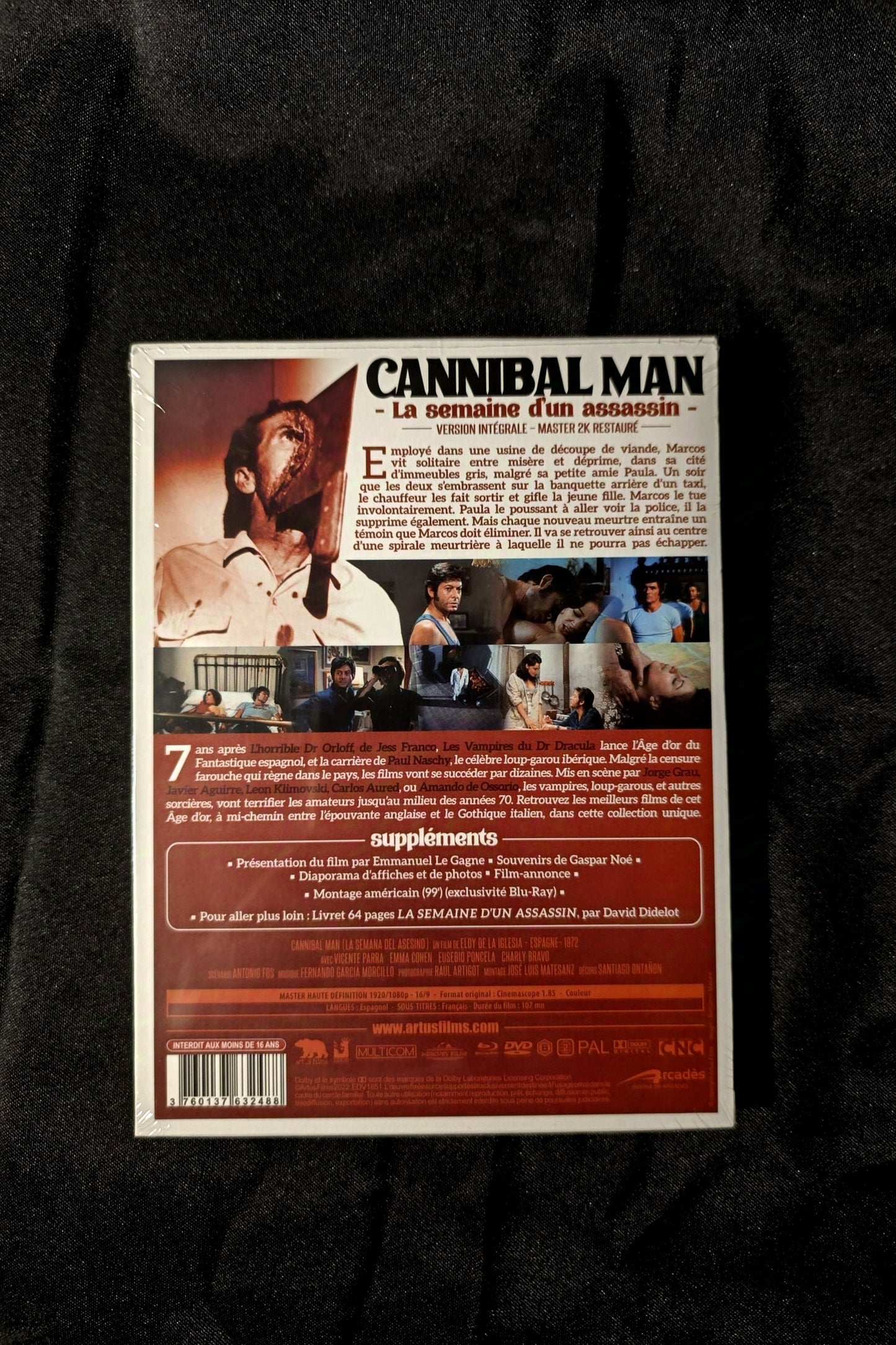 Combo Cannibal man - La semaine d'un assasin-version espagnol