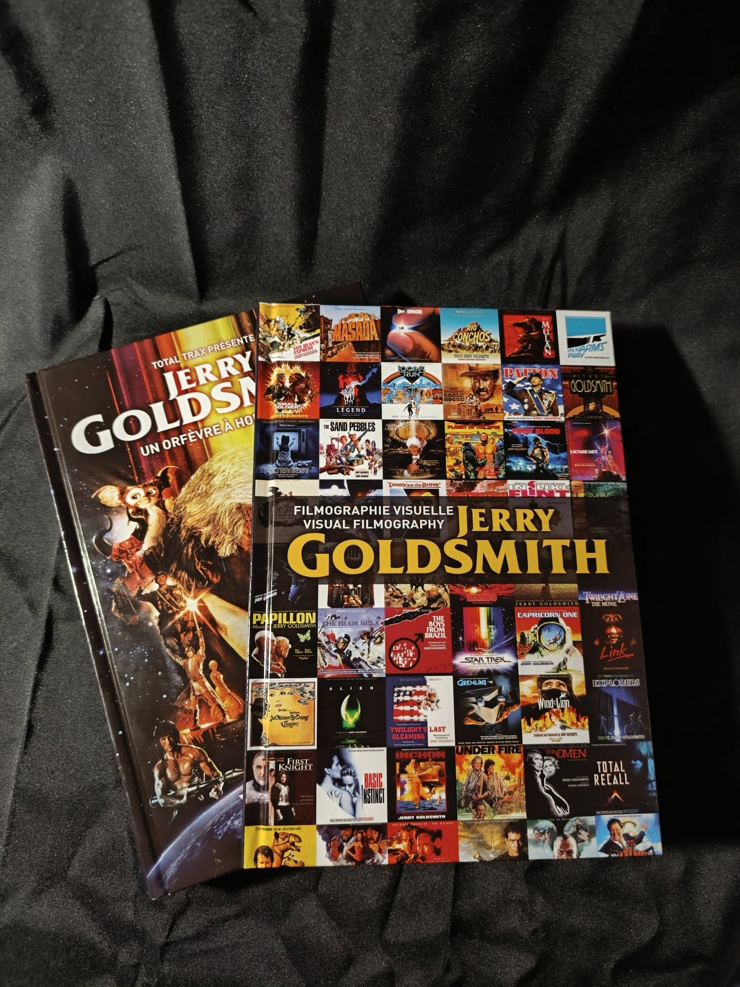 Coffret Jerry Goldsmith ( Livre et Filmographie visuelle )