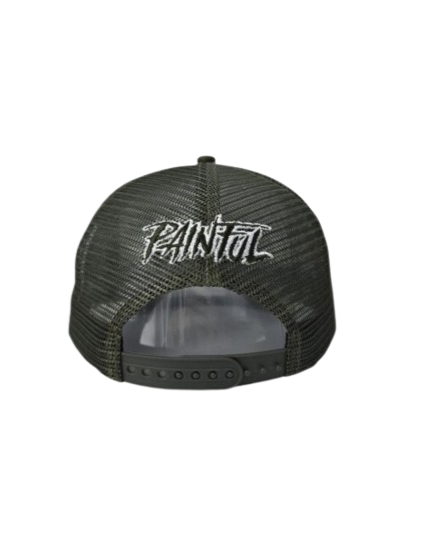Casquette Painful Trucker Welcome Kaki