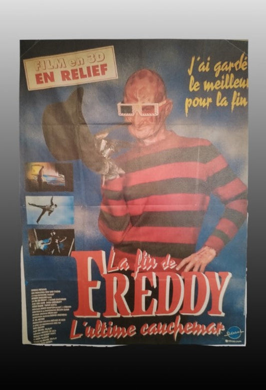 Affiche Originale , La fin de Freddy 1991