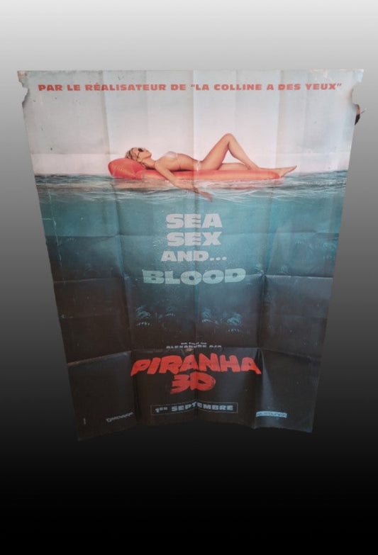 Affiche Originale Piranha 3D