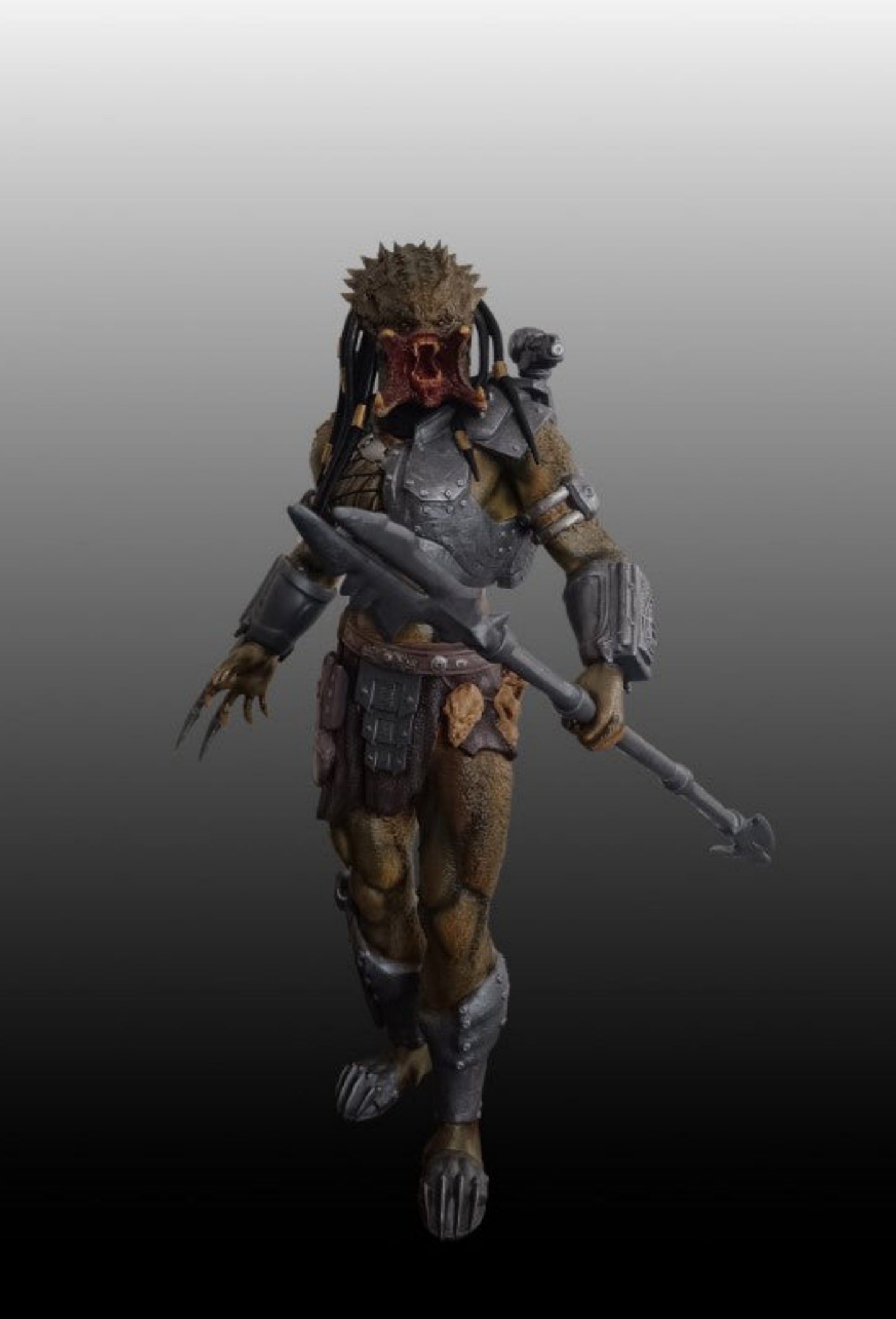 Figurine Predator en 3D peinte à la main