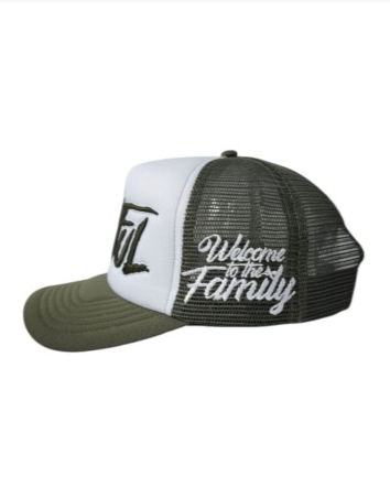 Casquette Painful Trucker Welcome Kaki
