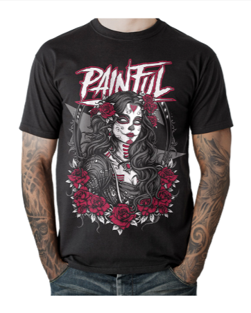 T-shirt Painful Valentina