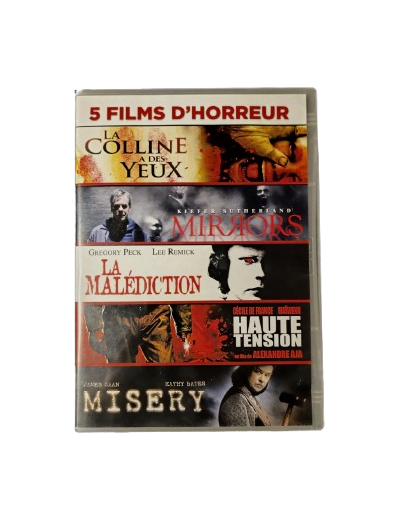 DVD 5 films d'horreur