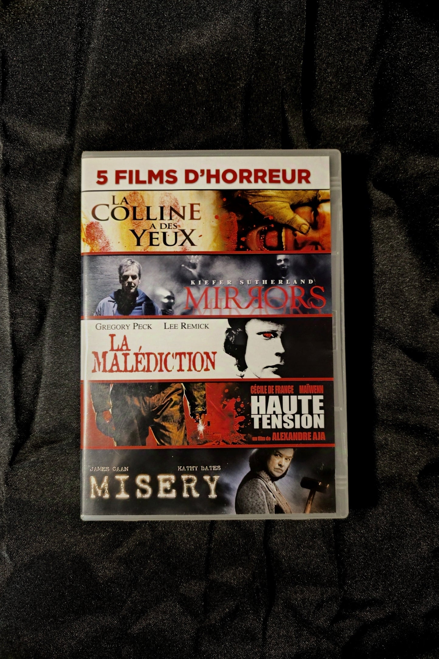 DVD 5 films d'horreur