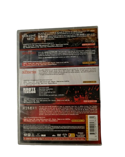 DVD 5 films d'horreur
