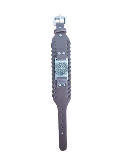 Bracelet en cuire Boussole Celtique
