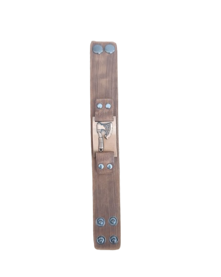 Bracelet en cuire Hache Celtique