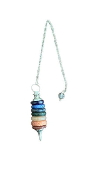 Pendule Pierres 7 chakras