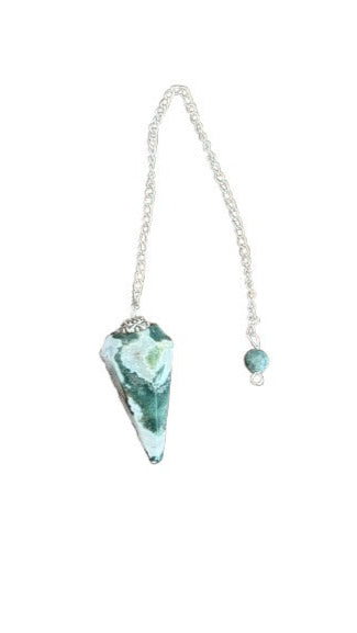 Pendule Pierre Agate Mousse