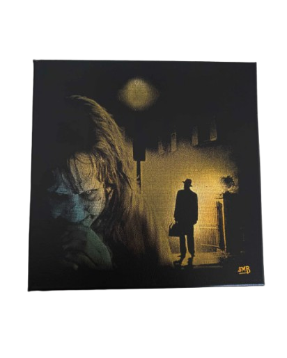 Toile L'Exorciste 30x30 cm